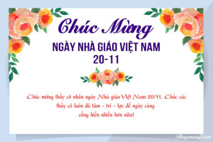 MUNG NGAY NHA GIAO VIET NAM 20.11.2023