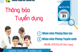 Thông báo tuyển dụng năm 2021